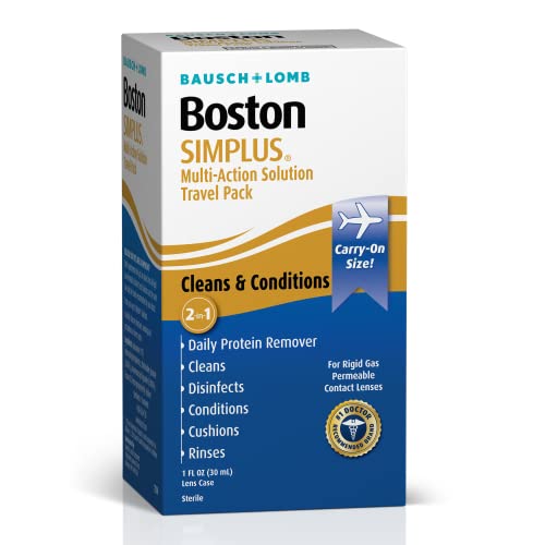 Boston 7338 Simplus Contact Lens Solution, For Gas Permeable Contact Lenses thumb #5