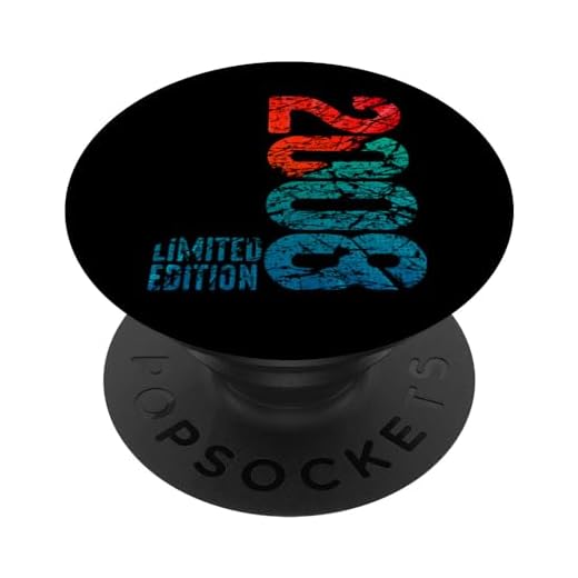 15 cumpleaños niño niña 15 años 2008 divertido regalo PopSockets PopGrip Intercambiable