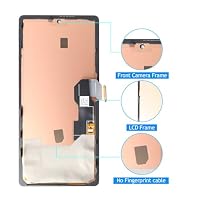 DTD OLED für Google Pixel 6a Bildschirm Ersatz LCD Digitizer Touch Screen Display Assembly Repair Kits mit Rahmen mit Fingerabdruckfunktion – Ansicht 3