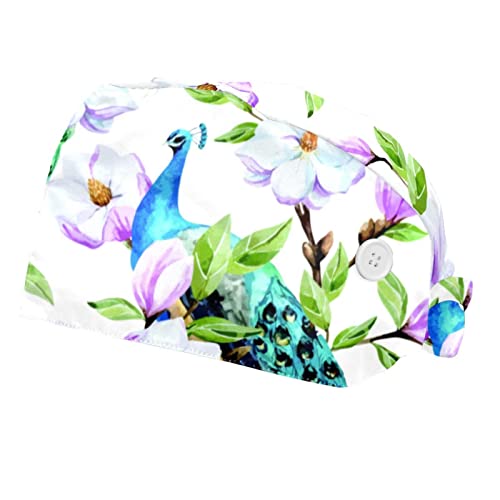 Casquettes de travail ajustables pour femmes et hommes en cuisine ou soin