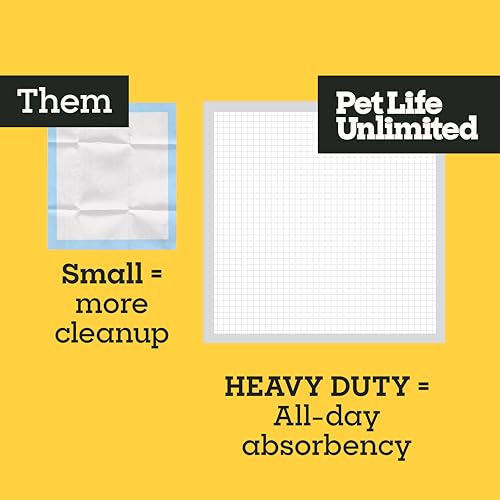 Pet Life Unlimited Heavy Duty 3XL Puppy Pads for Dogs, Potty Training Pee Pads, 26 Count, 36" x 36", Leak-Proof, Super Absorbent, Quick-Dry, Odor Control Clover Leaf Scent, Made in USA by Pet Life Unlimited - Image 5