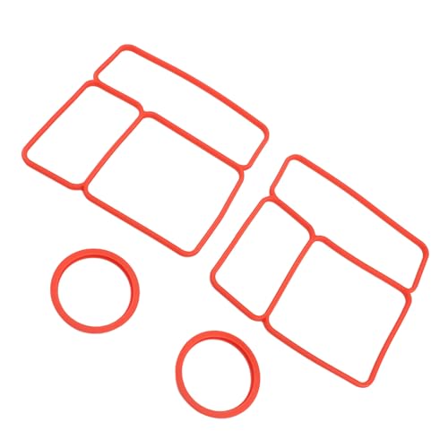 El Mejor Listado de Contenedor hermetico rojo disponible en línea. 42 Omiebox Paquete de 2 Juntas de Sellado de Tapa de Silicona, Lonchera a Prueba de Fugas, Contenedor Hermético de Alimentos de Repuesto para Niños (rojo)