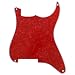 BexGears 4 Hole Guitar Strat Pickguard Material Blanks Scratch Plate Custom (4Ply Red Pearl)