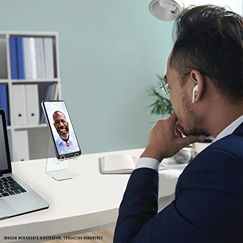 Suporte acrílico para celular