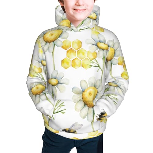 Sweet Honey Kid Hoodies Boys Sweatshirts Girls Pullover with Pocket3