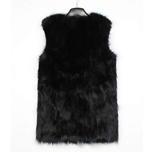 Goddessvan Womens Winter Warm Short Faux Fur Coat Jacket Casual Sleeveless Vest Parka Outerwear - Thumbnail 7