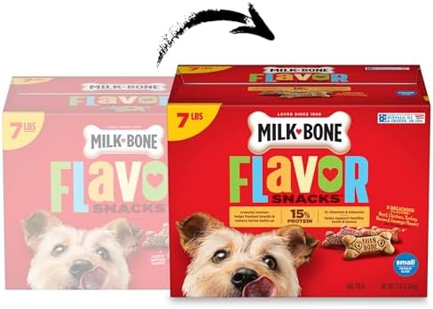 Milk-Bone Flavor Snacks Small Dog Biscuits, 7 lb Box Alternate view