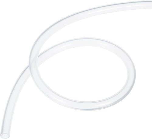 Miniatura 63 de YOKIVE Tubo de silicona, transferencia de agua, ideal para bomba (negro, 0.315 x 0.394 in IDxOD, 3.3 ft) Beige,Negro,Azul / Patchwork,Claro,forro