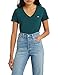 Produktbild Levi's Damen Perfect V-Neck T-Shirt, Deep Sea Moss, Grün, L