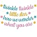 Twinkle Twinkle Little Star Banner How We Wonder What You Are Banner Gender Reveal Birthday Party Decoration Pink or Blue Boy or Girl He or She Theme Baby Shower Birthday Party Supplies