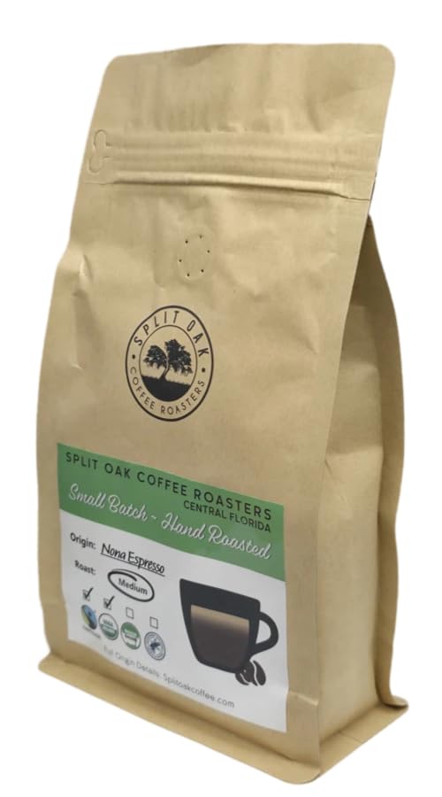 Organic Nona Espresso Granos Enteros 12 Onzas miniatura 2