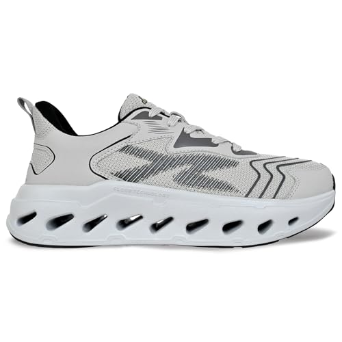 Image of Allen Cooper Training,Men's Lightweight Running Shoes | Breathable Mesh Sneakers with Cushion Comfort & Anti-Slip Sole | Walking, Gym, Training & Daily Wear Sports Shoes(651|TurboBoost|Color Options- Black,Olive,Green,Blue /Size-6,7,8,9,10)