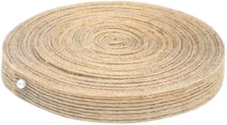 Bealif Burlap Ribbons 10M Jute Ribbon, 10MM Gift Ribbon Vintage Hessian Craft Ribbon for DIY Sewing Project, Gift Wrapping, Crafts, Florist Flower Wedding Christmas Decoration
