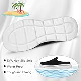 flintronic Slip-On Walking Breathable Mesh Sandals, Orthopedic Shoes for Women, Air Cushion Slip Walking Shoes, Men Women's Casual Shoes Sandals for Working, Shopping, Black - Image 5