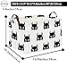 HIYAGON Batman Basket Kids Storage Basket Cute Basket Empty Toy Storage Bin Organizer Box Rectangular Room Decor for Home Books(Black bats)