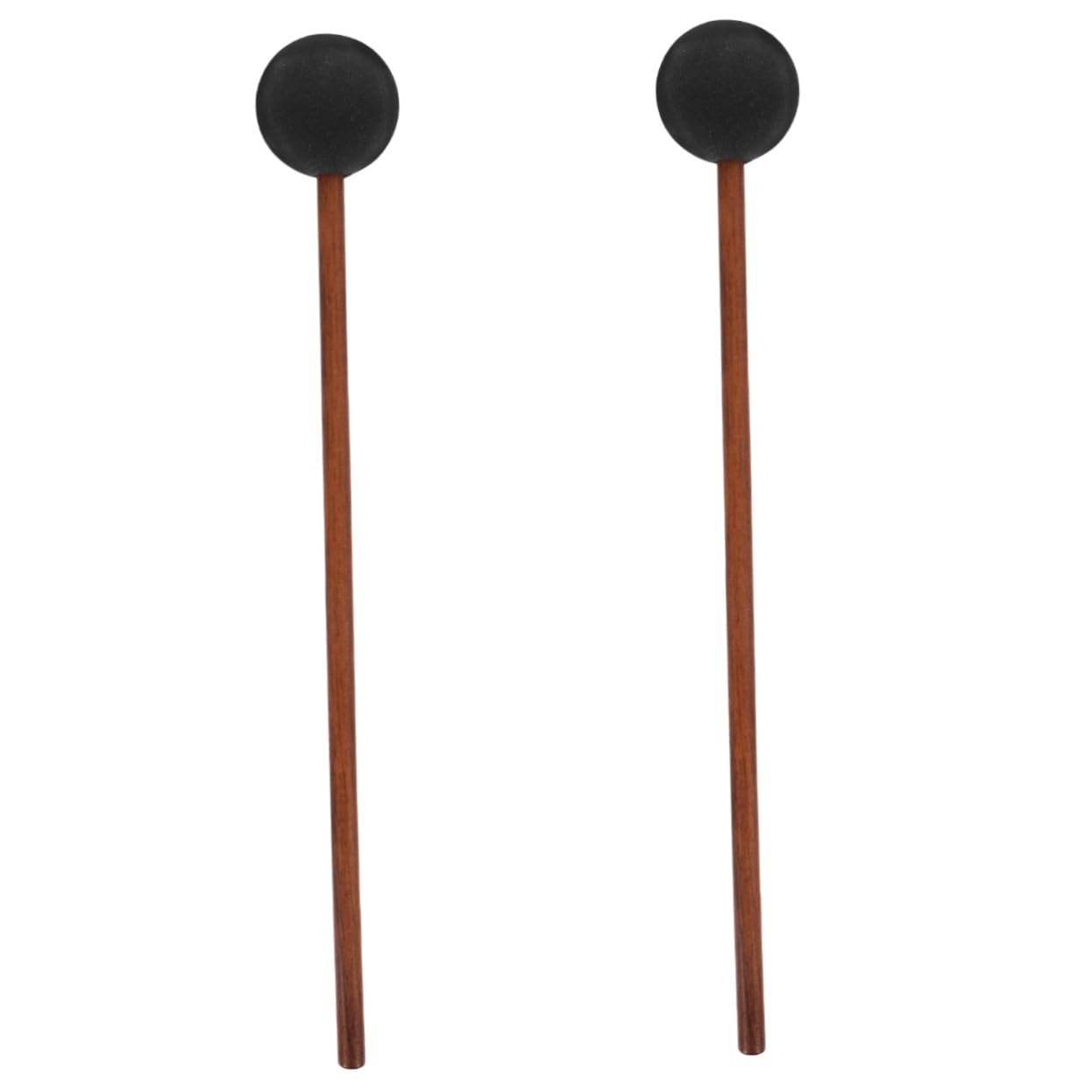 2piezas De Gongs De Fricción Con Mango De Madera De De Para y Yoga Mallet De Percusión De Madera Para Resonancia Musical