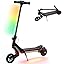 SPORTNOW Electric Scooter for Kids, Dual Suspension Foldable Kids ...