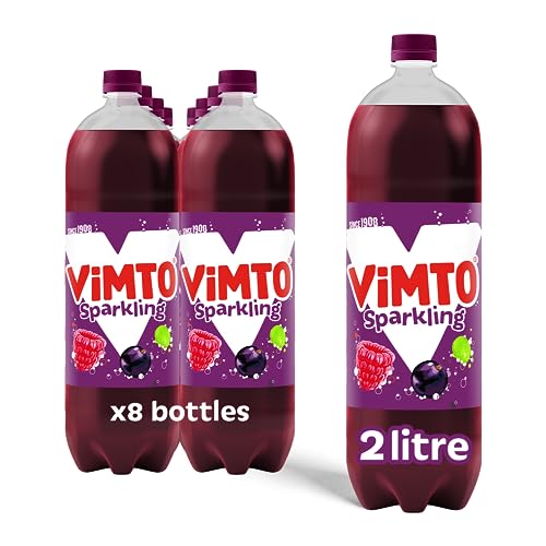 Price comparison product image Vimto Original Fizzy 2 Litre (Pack of 8)