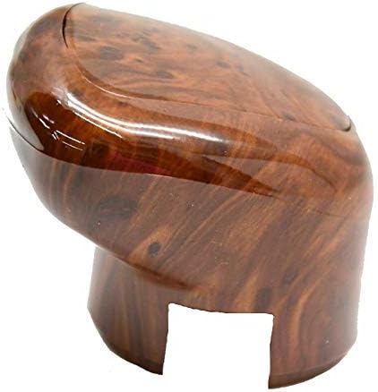 Gearshift knob Wood Grain Plastic 13/18/15 & Super 10 Speed Eaton Fuller sloped 93191