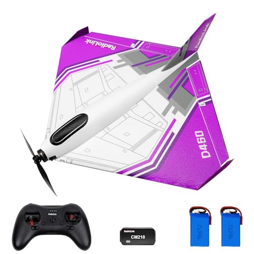 Radiolink D460 Ready to Fly RC Airplane with Byme-DB Gyro Stabilizer FC, Brushless Motor 15A ESC RTF...