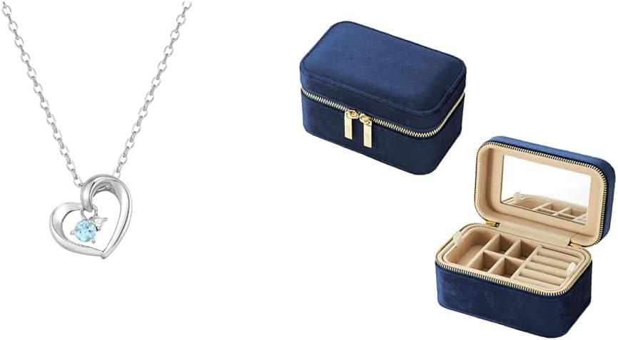 Amazon | 4℃ [ヨンドシー] 【2月誕生石】シルバー ネックレス