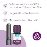 TAOSASIS Kopfwohl zestaw zapachowy – eteryczny olejek organiczny z olejkiem miętowym – naturalny w przypadku bólu głowy