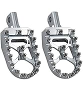 Amazon | HDBUBALUS オートバイ フロアボード フットボード フットペグ