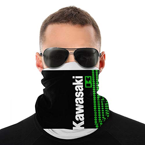 Kawasaki Circle Women Men Face Cover Bandanas Headwear Neck Gaiter Headwrap Balaclava