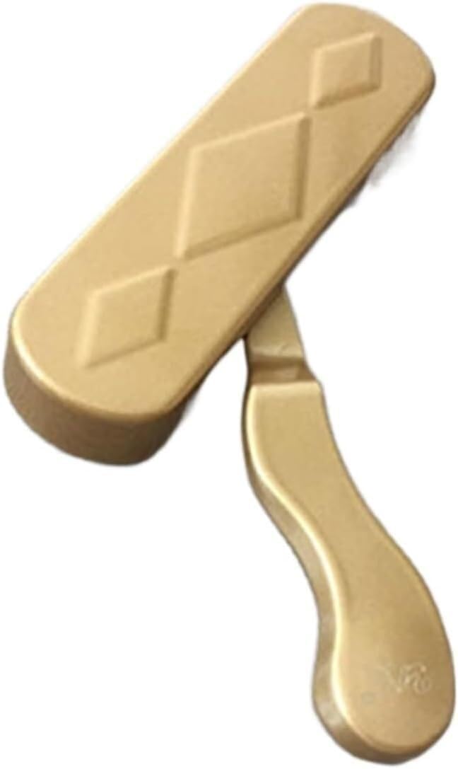 Window Handle，Casement Locking HandleLockable Window Handle,Aluminum Alloy Diamond Mesh Door Flat Handle Steel One-Piece Fork Type Side Opening Handle Casement Window(White,25 mm)