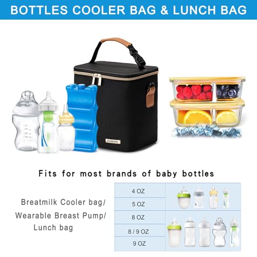 BABEYER 6-Bottle Breastmilk Cooler Bag