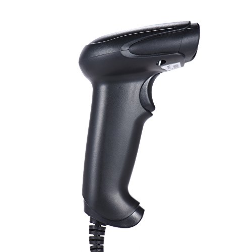 KKmoon Leitor de leitura de imagem de código de barras de código de barras QR com fio USB 1D 2D para