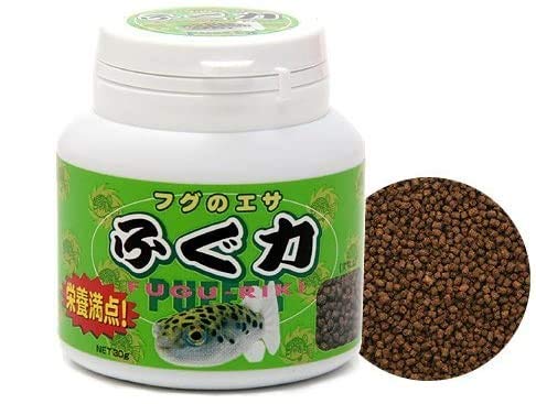 Amazon | フグのえさ ふぐ力（FUGU－RIKI） 30g ミドリフグ