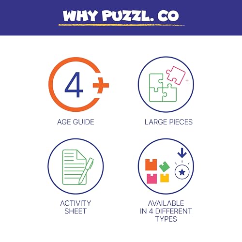 Image of 2 in 1, Vacation Theme, 48 Pieces Each Jigsaw Puzzles for Kids 5+ Years, Beach & Countryside Adventure, Includes Activity Sheet, Educational Toy & Birthday Gift for Boys & Girls