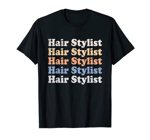 Coiffeur de coiffure rétro style barbier T-Shirt