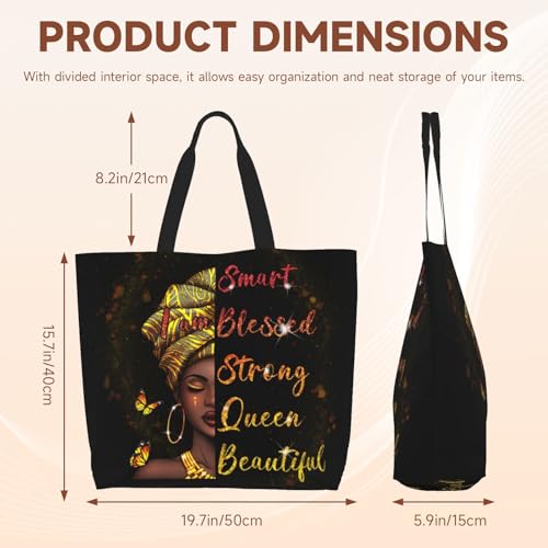 Bolso Tote para mujer liviano para viaje trabajo gimnasio miniatura 3