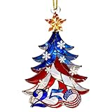 250 Anniversary USA Ornament, 2D Acrylic America 250 Merchandise, Fourth of July Decorations, Patriotic Decor, USA 250th Anniversary 4th of July Gifts, America 250th Birthday Gifts
