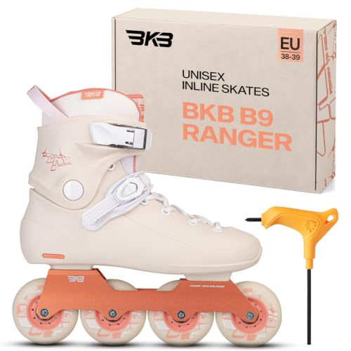 FlyingEagle BKB B9 Ranger Adult Inline Skates, Bronze,