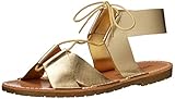 Dirty Laundry Women's Emphasis Metallic Gladiator-Inspired Sandal