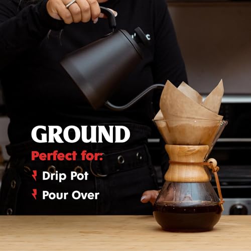 Death Wish Coffee 102 Co., Organic And Fair Trade Dark Roast Ground Coffee thumb #4