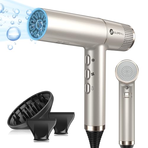 slopehill Professioneller Haartrockner, 110000RPM, 268g Superleicht, 2000W – Ansicht 1