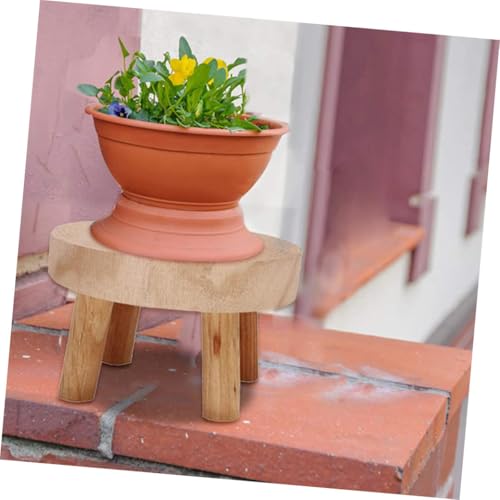 Support de fleurs en bois naturel stable et durable Mikikit