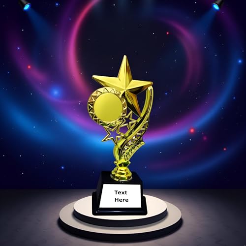 SAI UNIQUE GIFTS Store SAI UNIQUE GIFTS Customized Star Trophy - Image 6