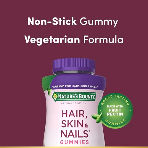 Nature's Bounty Optimal Solutions Advanced Hair, Skin & Nail Pectin Gummies - image 3