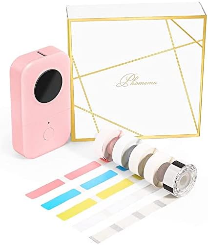 Bluetoothラベルプリンター Phomemo D30 Android Ios対応 スマホ 感熱ポータブルラベルライター 名前シール印刷ラベルメーカー コンパクト スマートフォン用 ラベルプリンター ブルートゥースラベルライター 幅6 15mmテープ対応 絵文字 ひらがな カタカナ アルファベット