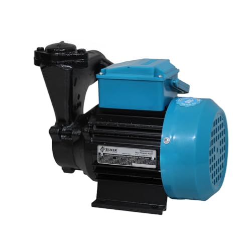 Image of Silver Pumps Bulbul Plus 100|1hp Water Pump|Anti jam Winding|Pure Copper Winding|2 Years Warranty