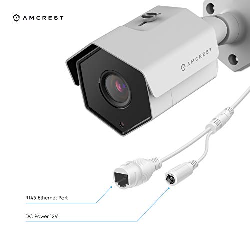 Amcrest Prohd Outdoor 1080P Poe Ip Security Bullet Camera - Ip67 Weatherproof, 1080P (1920Tvl), Ip2M-852Ew (White) #TOP2