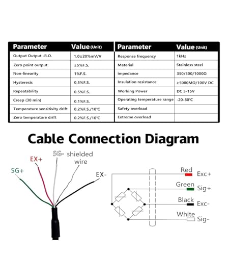 Capteur de tension et compression micro DYMH-106 pour mesure de force et pesée