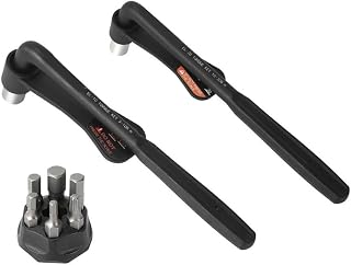 LUCKCDUO Llave dinamométrica portátil y ligera de 1020 NM para precisión para un fácil mantenimiento (blanco)