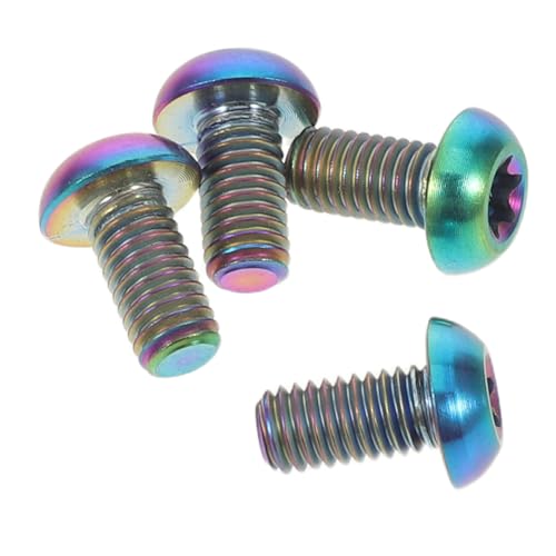 Tornillos M5 para disco de bicicleta Toddmomy y portabidones cabeza hexagonal
