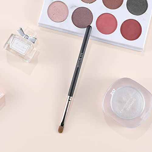 MOGILAN Pincel corretivo de pá plana, escova profissional para maquiagem para os olhos, primer de so